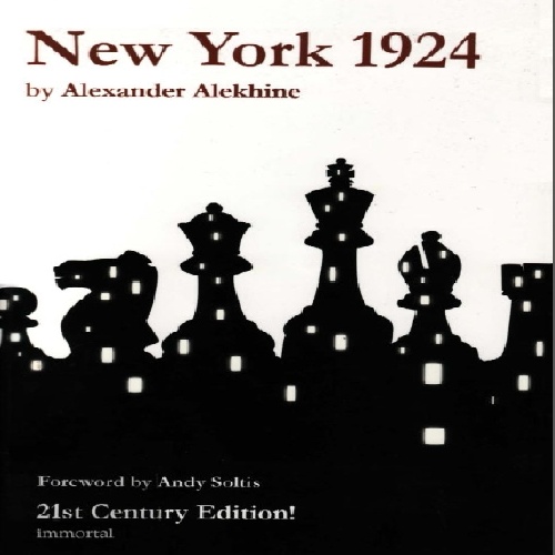 دانلود دو کتاب Alexander Alekhine - New York 1924.pdf آلکساندر آلخین 1927