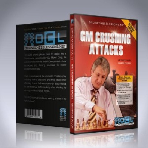 امپراتوری شطرنج شماره 70 حمله همانند یک استاد بزرگ Volume 70: GM Crushing Attacks – GM Maxim Dlugy