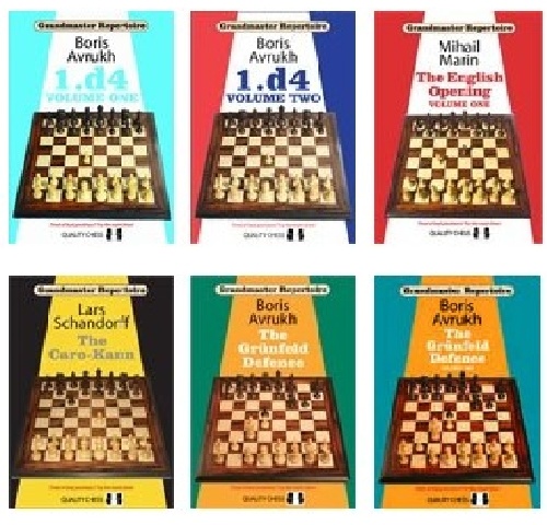 دانلود سری کامل کتابهای شطرنج کارنامه استاد بزرگ GM Repertoire Collection 1-13
