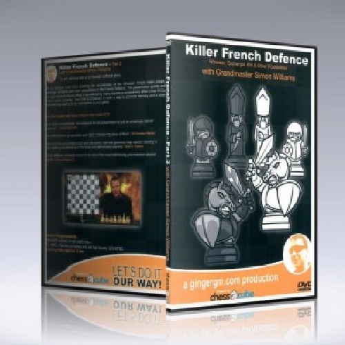 آموزش کامل دفاع فرانسه جلد 2  شاخه ویناور - هندی شاه -و ...Volume 2 THE KILLER FRENCH DEFENSE