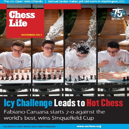 دانلود مجله آموزشی معتبر شطرنج  Chess Life November 2014