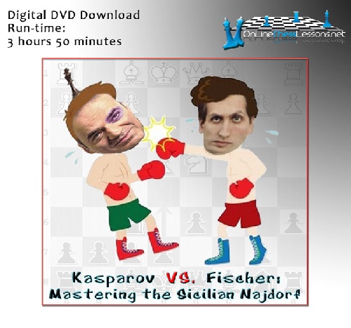 استادی در سیسیلی نایدروف (فیشر در مقابل کاسپارف) Bobby Fischer vs Garry Kasparov – Mastering the Sicilian Najdorf