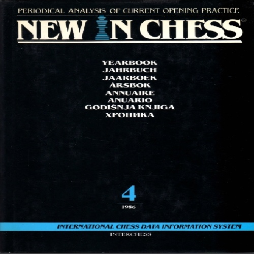 سالنامه شطرنج سال 1986 شماره New In Chess.Yearbook 4