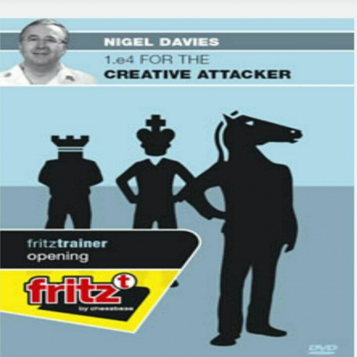 مجموعه گشایشی برای سفید(شاخه e4) با تدریس استاد بزرگ نایجل دیویس- e4 for the creative attacker