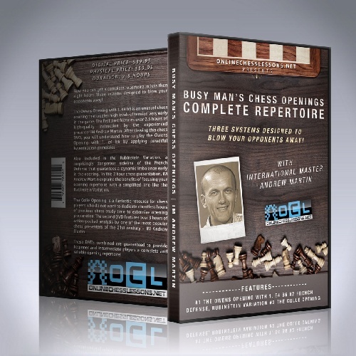مجموعه کامل آموزش شطرنج آندری مارتین جلد 2دفاع فرانسه واریانت روبینشتاین French Defense, Rubinstein Variation