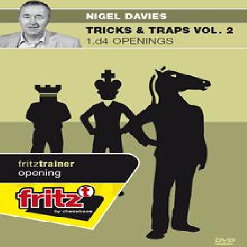فیلم ترفند ها و تله های گشایش d4جلددوم  Tricks & Traps Vol. 2 - 1.d4 Openings