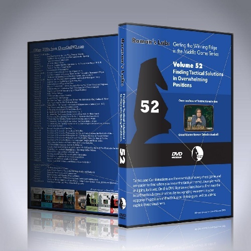 فیلم یافتن راه حل های تاکتیکی در پوزیسیون های خسته کننده  Finding Tactical Solutions in Overwhelming Positions 