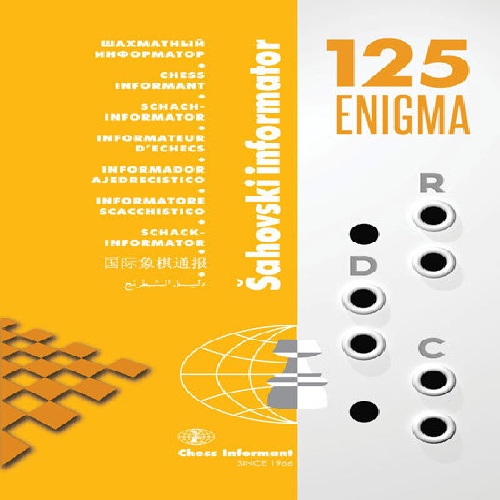 دانلود اینفورماتور شطرنج CHESS INFORMANT 125 ENIGMA