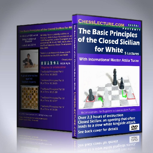 فیلم اصول اساسی سیسیلی بسته برای سفید  The Basic Principles of the Closed Sicilian for White