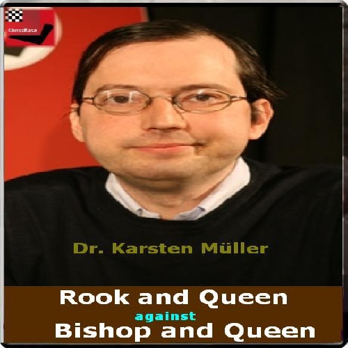 آموزش آخربازی رخ و وزیردر برابرفیل و وزیر Rook and queen vs bishop and queen