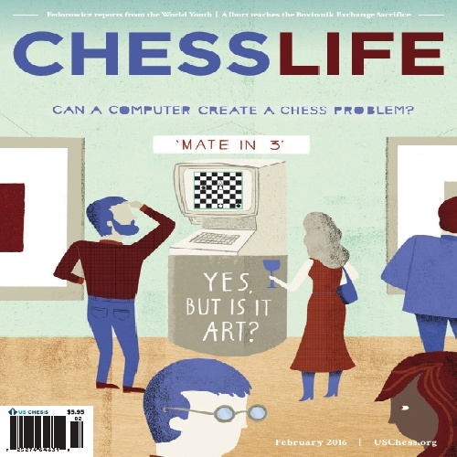 Chess Life 2016مجله شطرنج چس لایف شماره 2