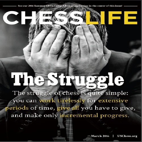 مجله شطرنج چس لایف 2016 شماره 3 -Chess Life 2016-03 March