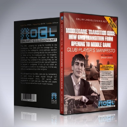EMPIRE CHESS - VOL 76دوره 76:  چگونگی انتقال شروع بازی به مرحله وسط بازی همانند استاد بزرگان شطرنج