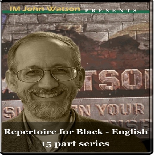فیلم آموزش مجموعه دفاع انگلیسی برای سیاه( REPERTOIRE FOR BLACK - ENGLISH DEFENSE (15 PART SERIES