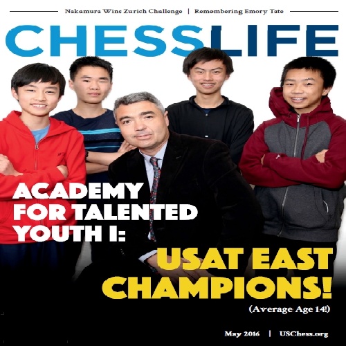 مجله معتبر شطرنج Chess Life 2016-05 May