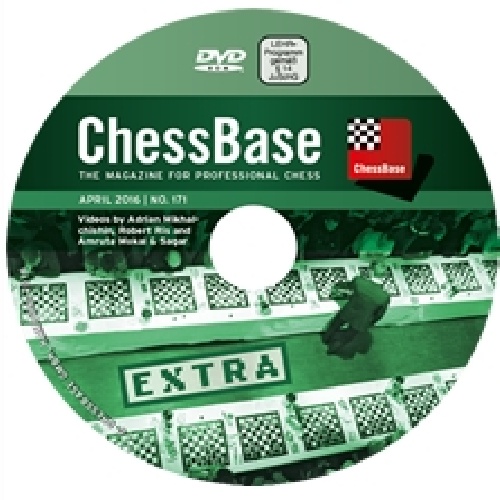مجله فوق العاده شطرنج 171 فیلم آموزشی بهمراه دیتابیس ChessBase Magazine Extra 171