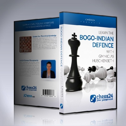 فیلم شطرنج آموزش کامل دفاع بوگوهندی Learn the Bogo-Indian – GM Niclas Huschenbeth