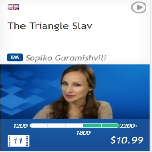 آموزش مجموعه جدید سیستم مثلث اسلاو برای سیاه   The Triangle Slav