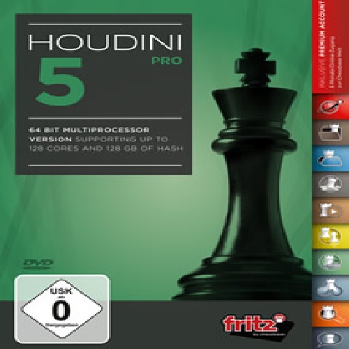 نرم افزار قدرتمند شطرنج هودینی Houdini 5 Pro