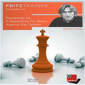 مجموعه گشایشی کامل برای سیاه در برابر کاتالان توسط استاد بزرگ دانیل کینگ- power play24 : Arepertoire for black against the catalan