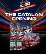 دوره آموزشی متفاوت چندبرابر کننده تاکتیک در شروع بازی کاتالان برای مهره سفید- Tactics Multiplier: The Catalan Opening – IM Mat Kolosowski