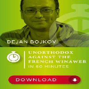 فیلم گشایش غیر معمول در مقابل واریانت ویناور فرانسه Unorthodox against the French Winawer