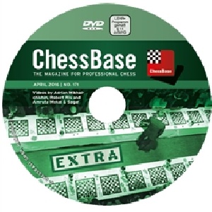 مجله فوق العاده شطرنج 171 فیلم آموزشی بهمراه دیتابیس ChessBase Magazine Extra 171