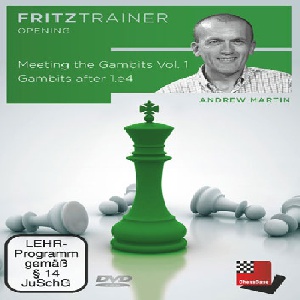 ملاقات گامبی ها بعد از e4  جلد یک Meeting the Gambits Vol. 1 - Gambits after 1.e4